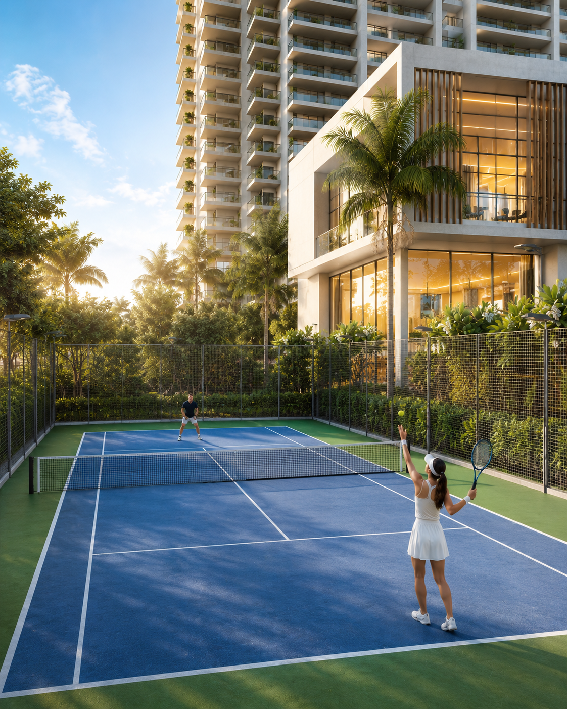 Lawn Tennis Court